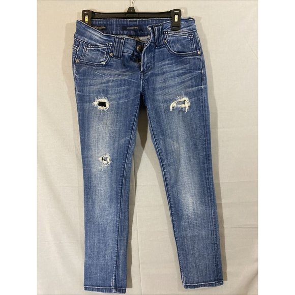 Vigoss Jeans Vigoss Studio Womens Denim Jeans Roll Skinny Leg